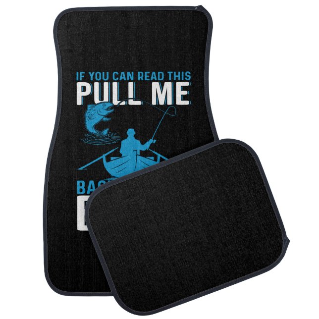 Fisher Gift Back Into The Boat Car Floor Mat (Set)
