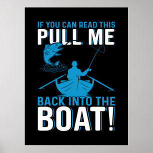Fisher Gift Back Into The Boat Poster
