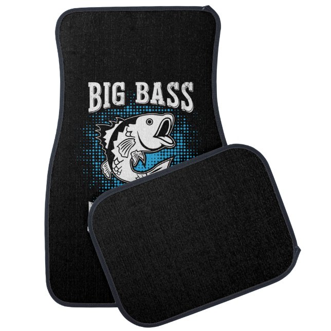 Fisher Gift Big Fishing Car Floor Mat (Set)