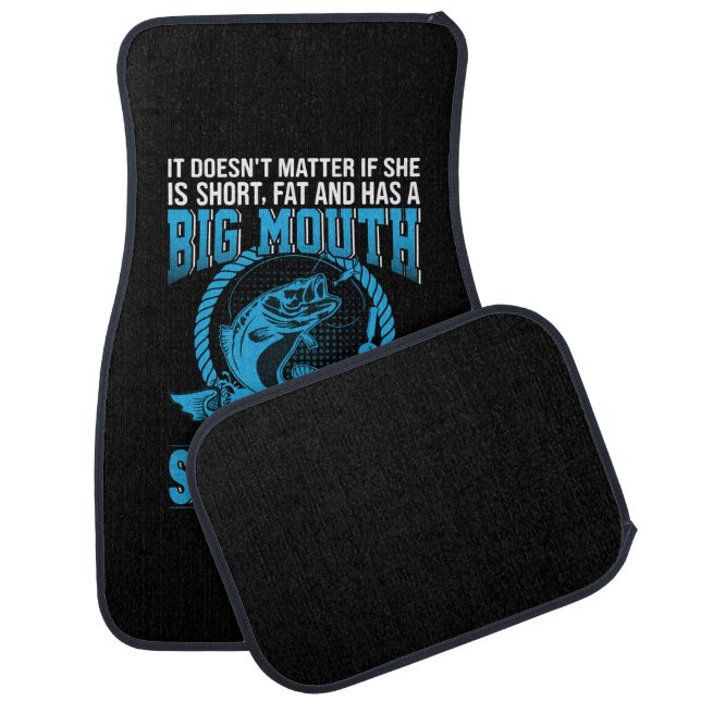 Fisher Gift Has A Big Mouth Car Floor Mat (Set)