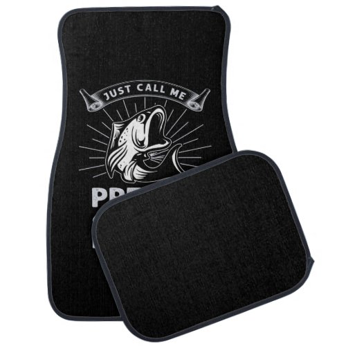 Fisher Gift Just Call Me Pretty Fishing Car Floor Mat