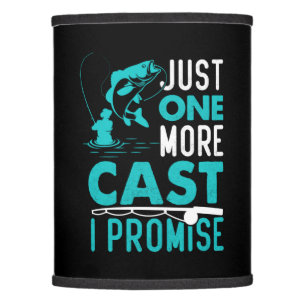 Fisher Gift Just One More Fish I Promise Lamp Shade