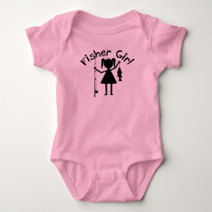 FISHER GIRL BABY BODYSUIT