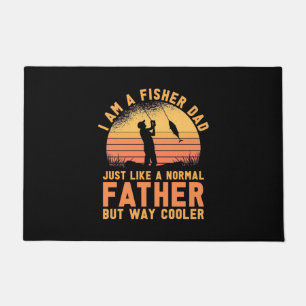 Fisher I Am A Fisher Dad Doormat