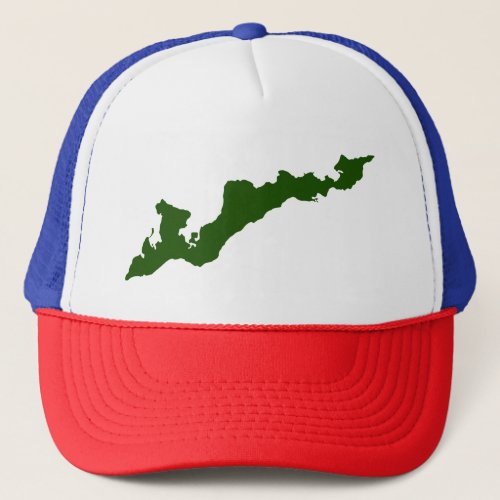 Fisher Island Trucker Hat _ Green