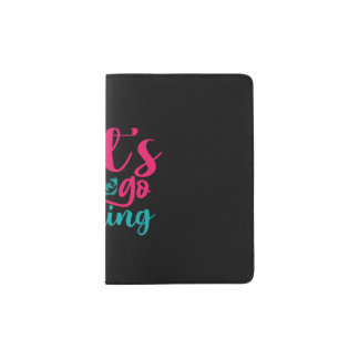 Fisher Let's Go Fishing Passport Holder
