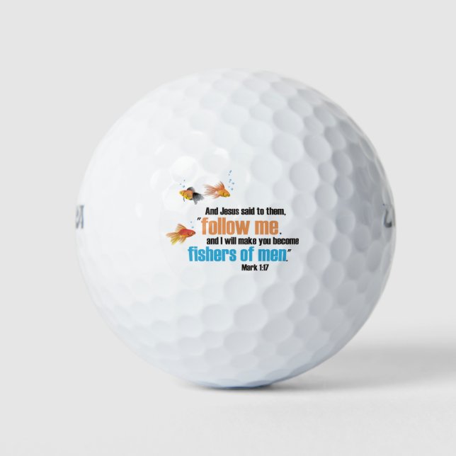 Fisher of Men Golf Balls (Front)