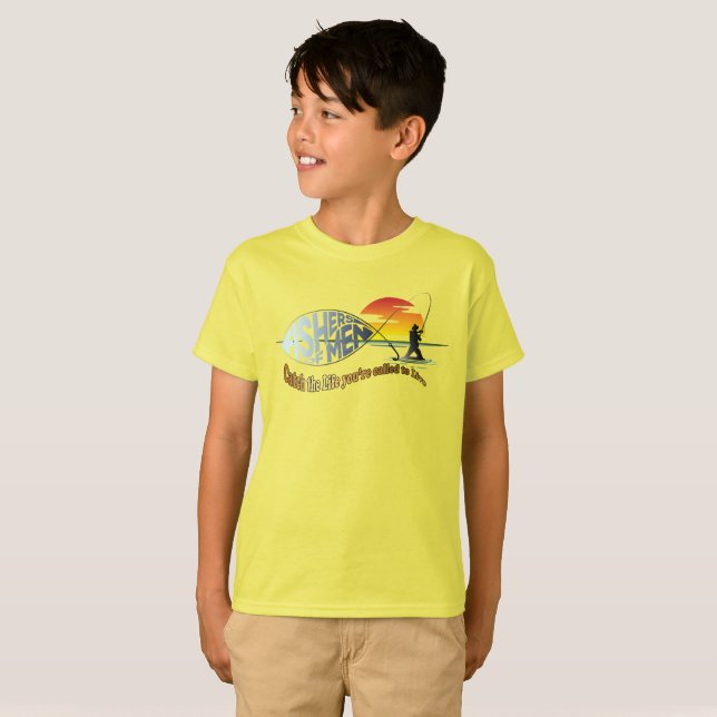 Fisher of Men | Kids T-Shirt (Front Full)