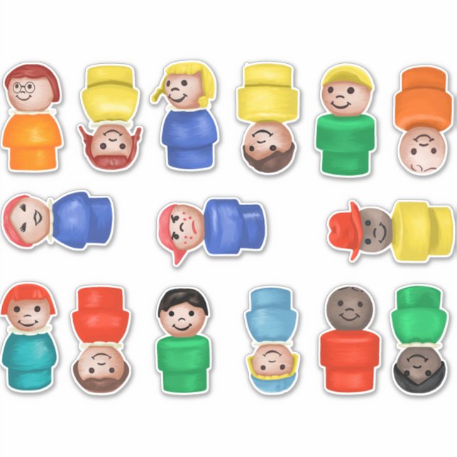 Fisher Price Little Kids Sticker (Front)