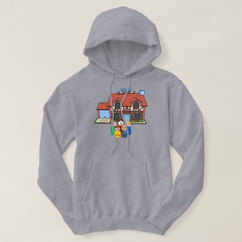 Fisher Price Little People Family With Tudor House Hoodie