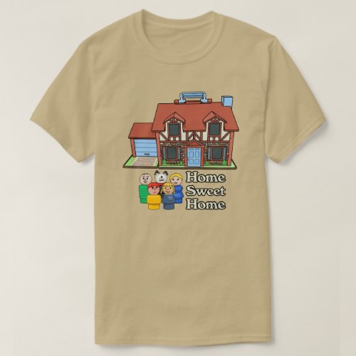 Fisher Price Little People Family With Tudor House T_Shirt