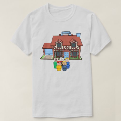 Fisher Price Little People Family With Tudor House T_Shirt