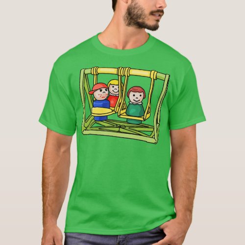 Fisher Price Little People On The Swing Set T_Shirt