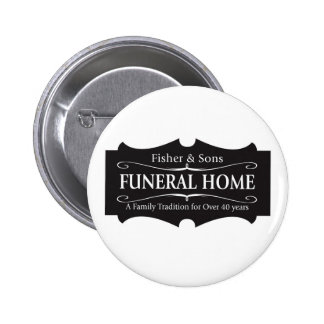 Funeral Buttons and Funeral Pins | Zazzle
