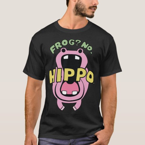 Fisher Tiger One Piece Frog No Hippo T_Shirt
