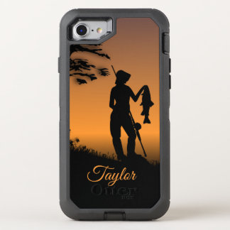 Fisher Woman at Dusk Personal OtterBox Defender iPhone SE/8/7 Case