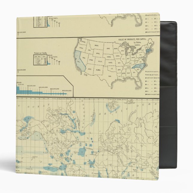 Fisheries and whaling grounds 3 ring binder (Front/Inside)