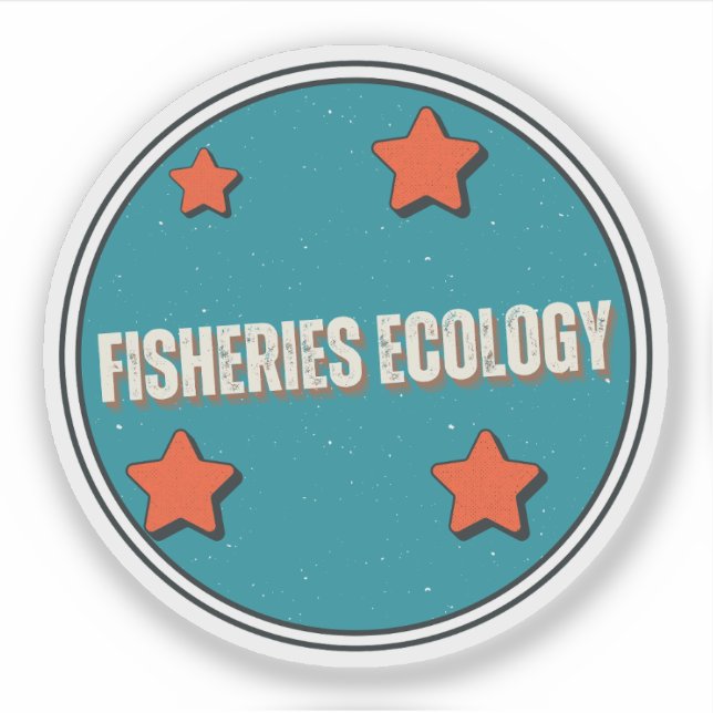 Fisheries Ecology Sticker (Front)