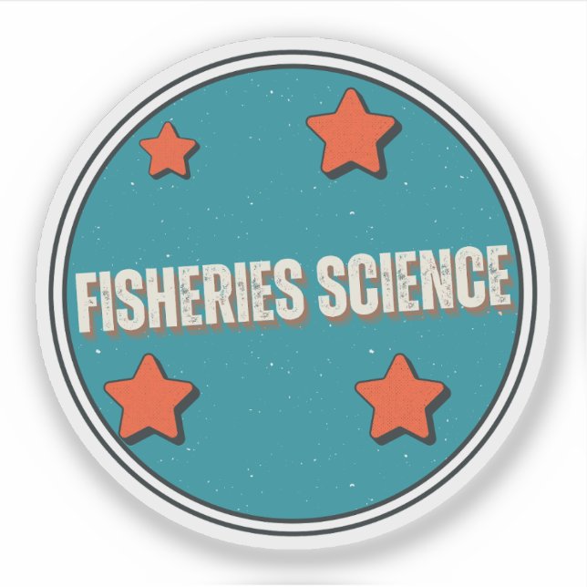 Fisheries Science Sticker (Front)