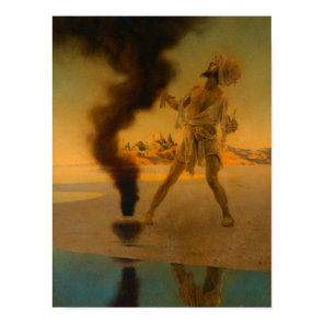 Fisherman and The Genie, from the Arabian Nights Poster