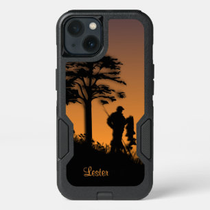 Fisherman at Dusk iPhone Personal 13 Case