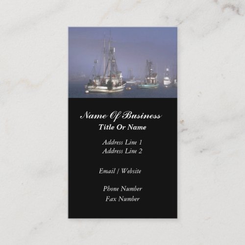 Fisherman Business Card