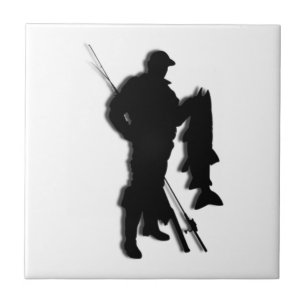 Fisherman Ceramic Tile