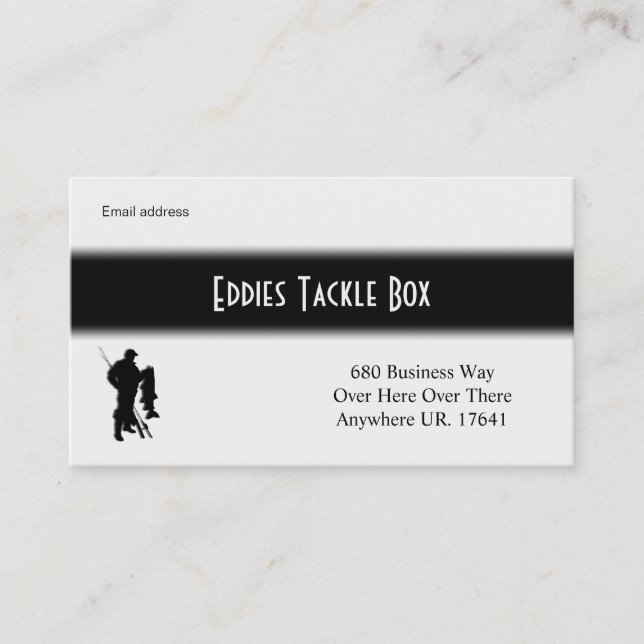 Fisherman / Fishing Business Card (Front)