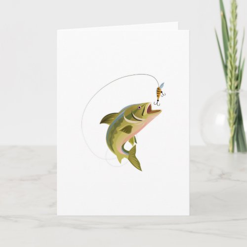 Fisherman Fishing Gifts Fathers Day Gifts Card