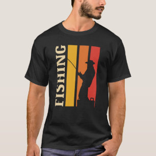 Fisherman Fishing in Sunset T-Shirt