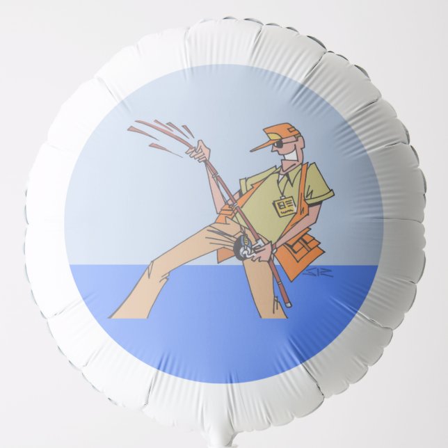 Fisherman helium balloon (Front)