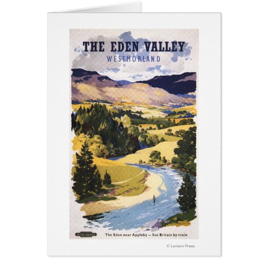 Fisherman in the Eden Valley Cards (Front)