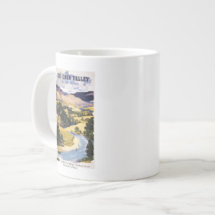 Fisherman in the Eden Valley Giant Coffee Mug