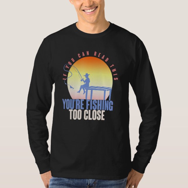 Fisherman Lake Fishing Hobby Fisherman Fishing T-Shirt (Front)