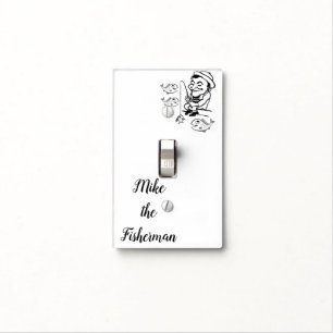 Fisherman Light Switch Cover