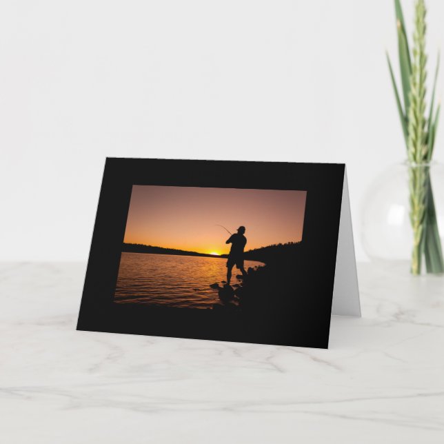 "FISHERMAN" ON YOUR BIRTHDAY CARD (Front)