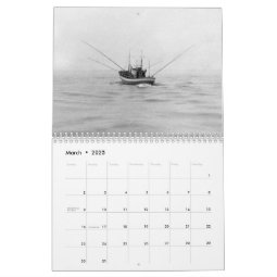 Fisherman Photography Calendar Zazzle