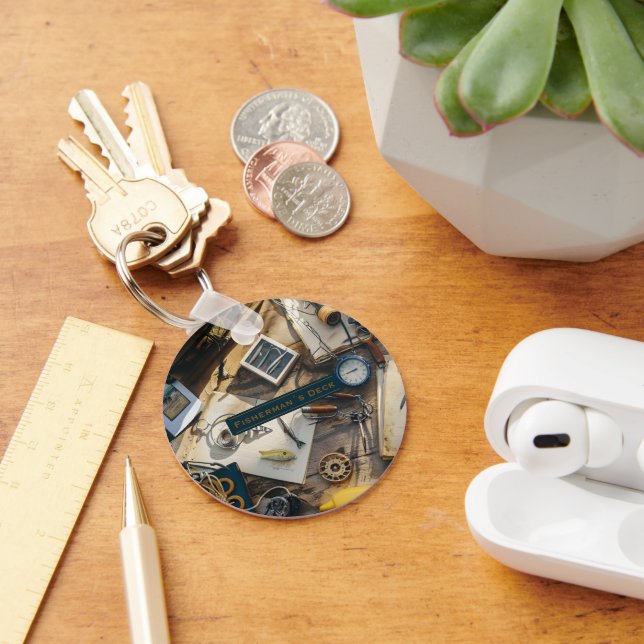Fisherman’s Deck  Keychain (Desk)