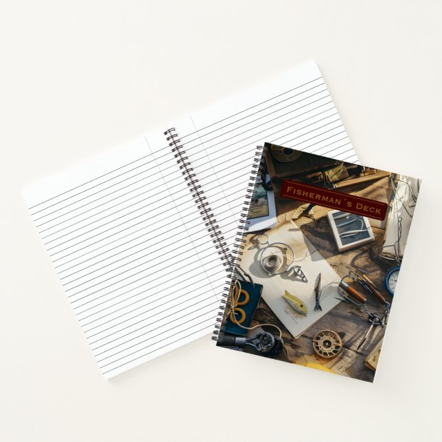 Fisherman’s Deck Spiral Notebook (Inside)