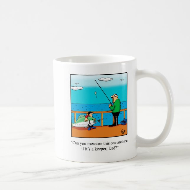 Fisherman’s Humor Mug (Right)