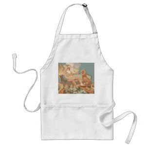 Fisherman sinking ship open sea art adult apron