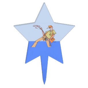 Fisherman star cake picks