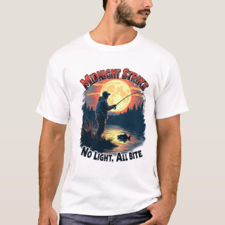 Fisherman T-shirt Design Vector