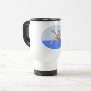 Fisherman travel commuter mug