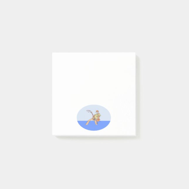 Fisherman white note pads (Front)