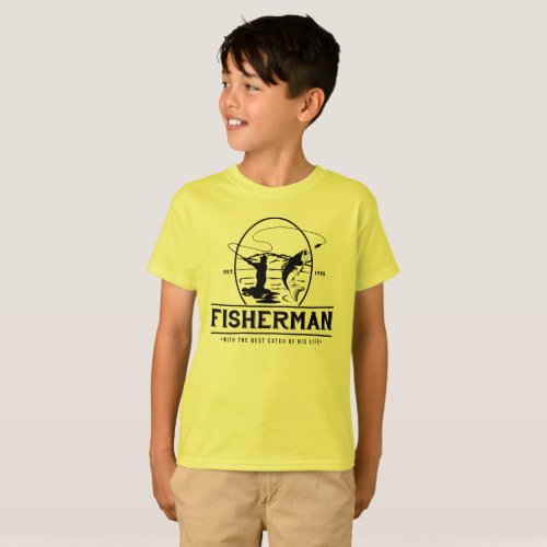 Fisherman with best Catch of his Life T_Shirt