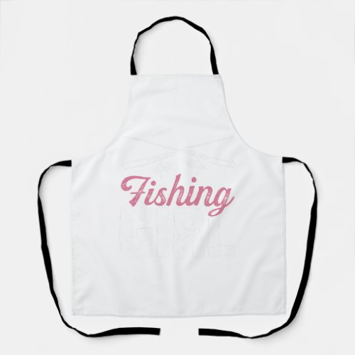 fisherman woman girl fishing fishing fishing apron