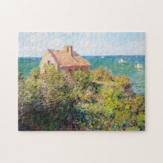 Fisherman's Cottage at Varengeville Claude Monet Jigsaw Puzzle