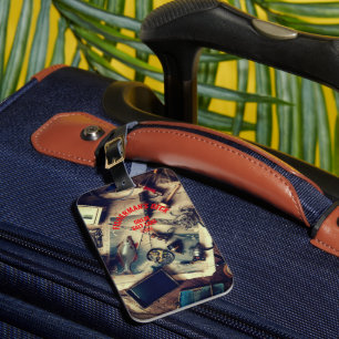 Fisherman's Deck Photo Luggage Tag