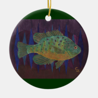 Fisherman's Delight Ceramic Ornament